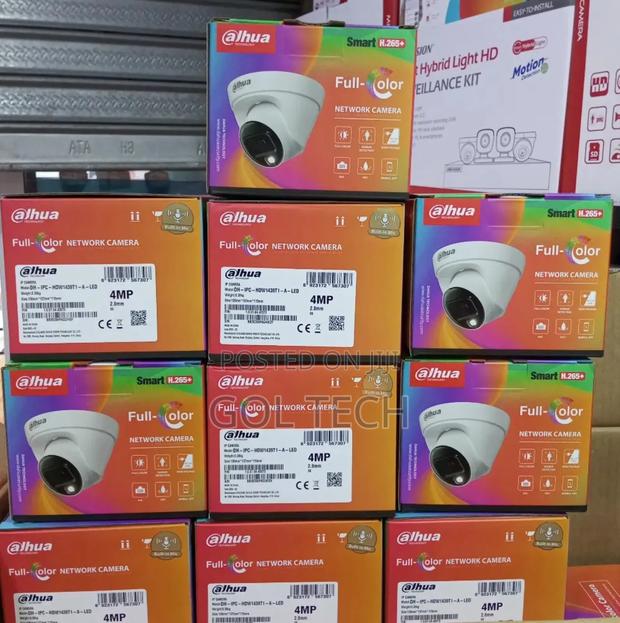 Dahua 4mp Ip Camera Color With Audio Dh-Ipc-Hdw1439t1-a-Led · Photo 4