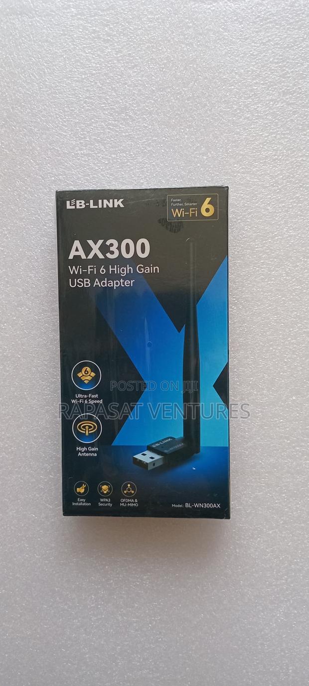 Lb-Link Ax300 Wifi 6 Usb Adapter With Antenna · Photo 2