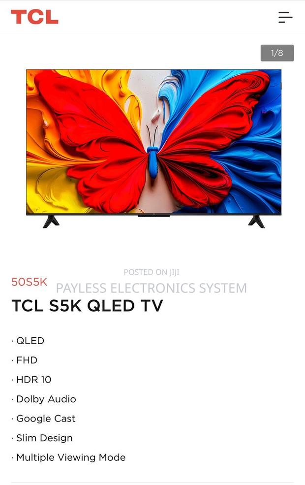 TCL S5k- Qled 50inch Google Tv photo 2