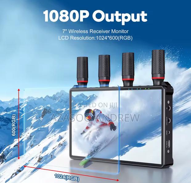 Wireless Hdmi Transmitter and Receiver With Display photo 2