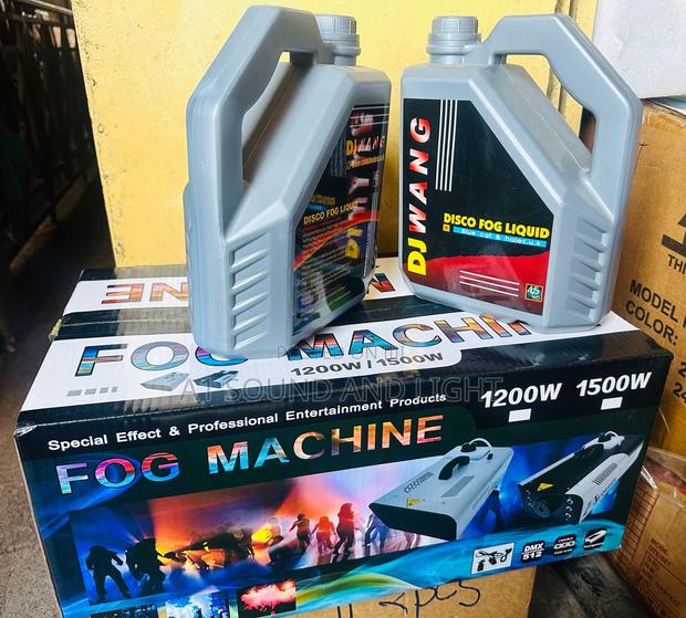 Fog / Smoke Machine [1500w] and Liquid Set · Photo 3