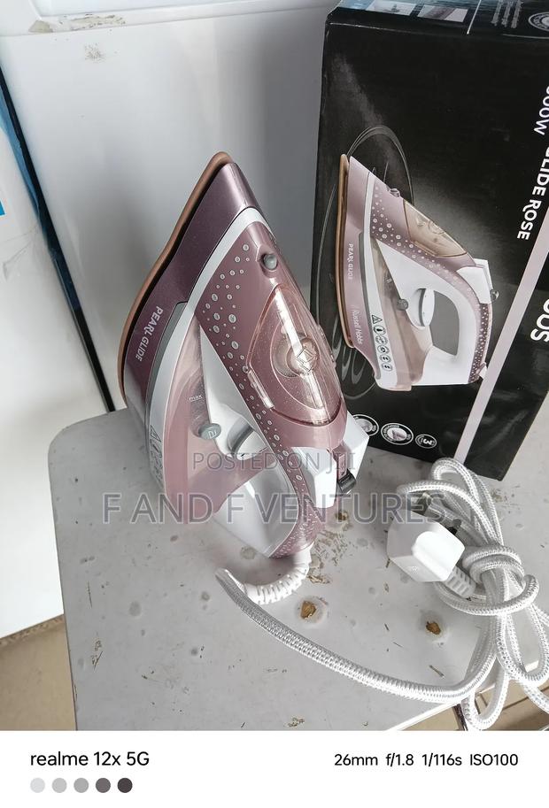 Pearl Glide Rose Steam Iron - Uk photo 2