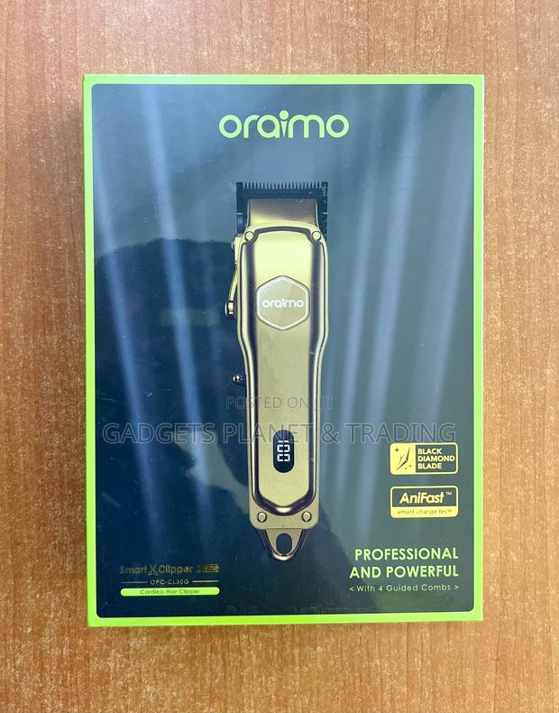Oraimo Professional Hair Smart Clipper2 Gold Version - Cl30g · Photo 3