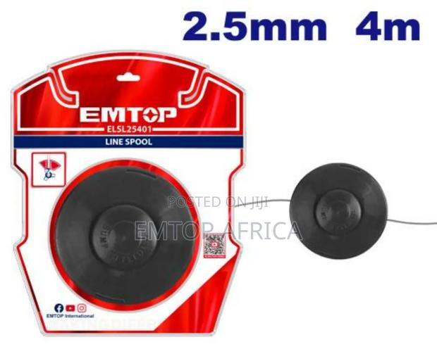 Emtop Elsl25401 Timmer Line Spool Trim Smarter, Work Cleaner