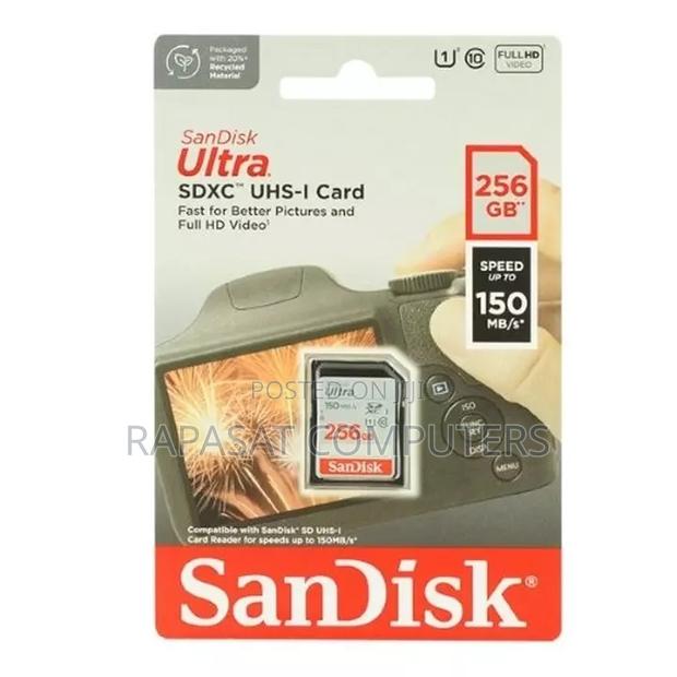 Sandisk 256gb Ultra Sdxc Uhs-i Card, 150mbps - Black · Photo 3
