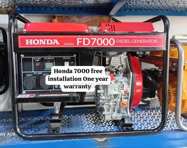 Light on Life on Honda 7000watts Diesel Generator 10kva · Photo 2