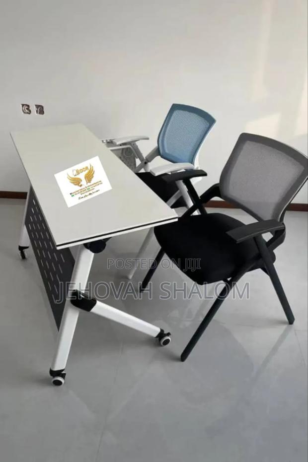Dual Desk and Two Chairs Available for Sale · Photo 2