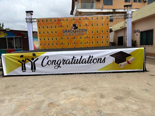 Graduation Stage And Backdrop · Photo 2