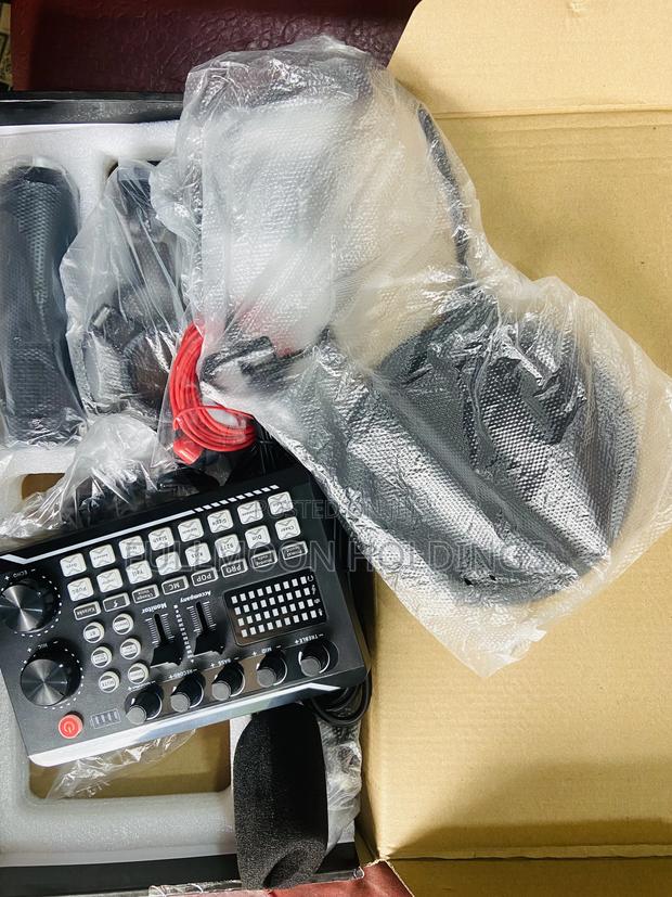 Live-Streaming Microphone Set With Sound Card Studio Recordi · Photo 3
