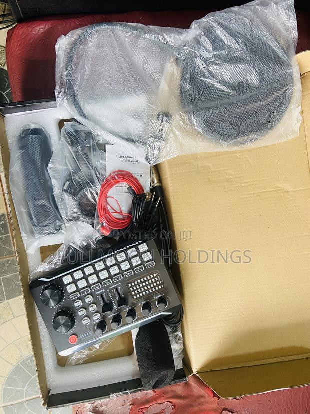 Live-Streaming Microphone Set With Sound Card Studio Recordi · Photo 4