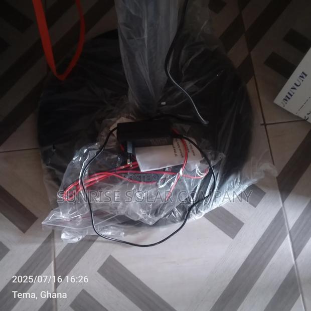 Solar Dc Stand Fan 12v 18 Inchs photo 4