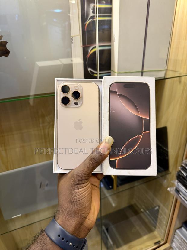 New Apple iPhone 16 Pro 256 GB Gold