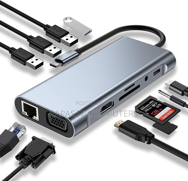 Type-C to 11-in-1 Hub Docking Station · Photo 2