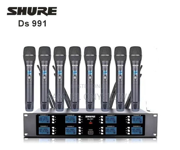 Shure Ds-991 8in1 Professional Wireless Microphone