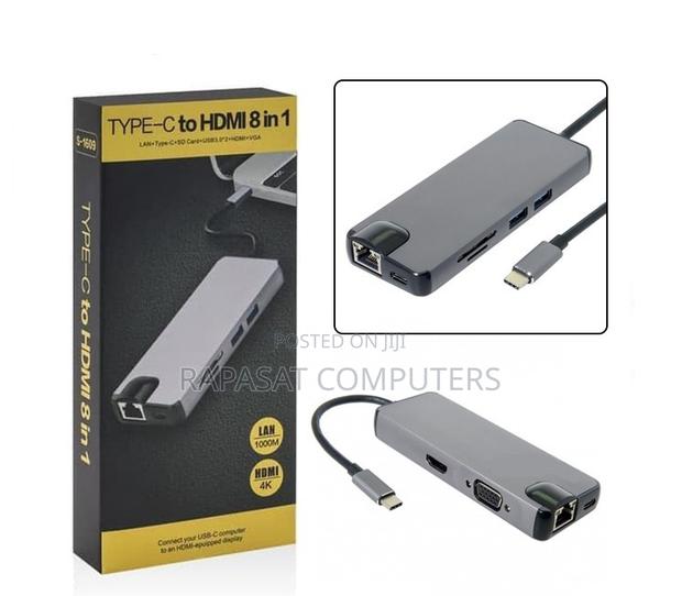 Type-C to 8-in-1 Hub Docking Station · Photo 2