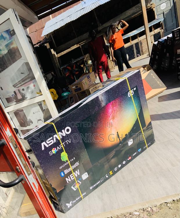 Order Quality Asano Android Smart Uhd Led Black Tv · Photo 4