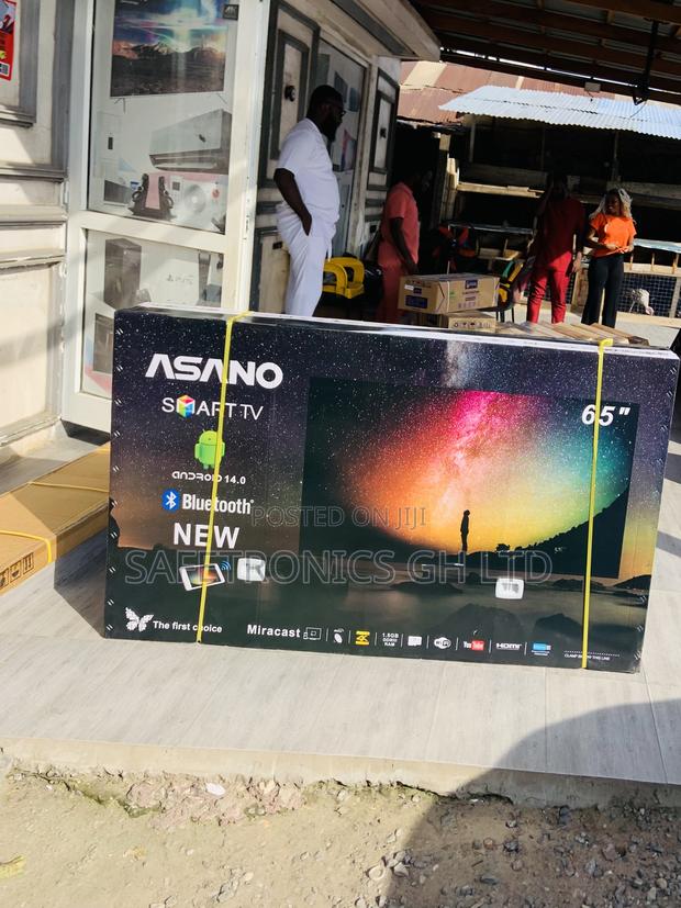Order Quality Asano Android Smart Uhd Led Black Tv · Photo 3