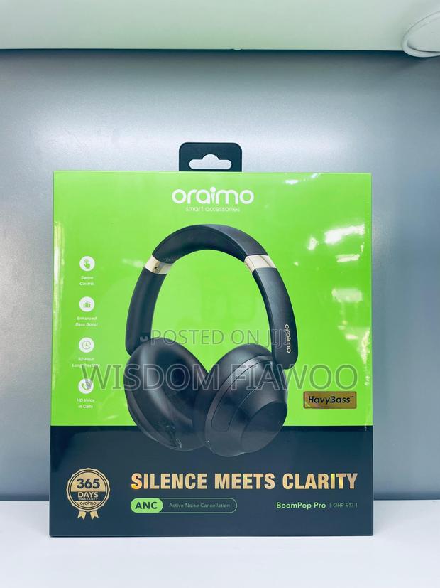 Oraimo Boompop Pro Anc Over-Ear Headphones · Photo 2