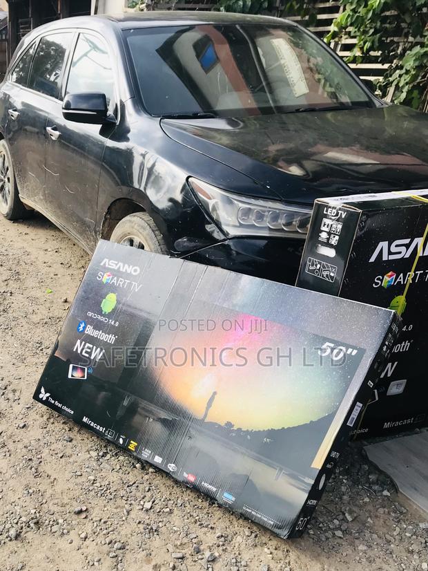 Original Asano 50 Inch Android Smart Led Frameless Tv · Photo 3