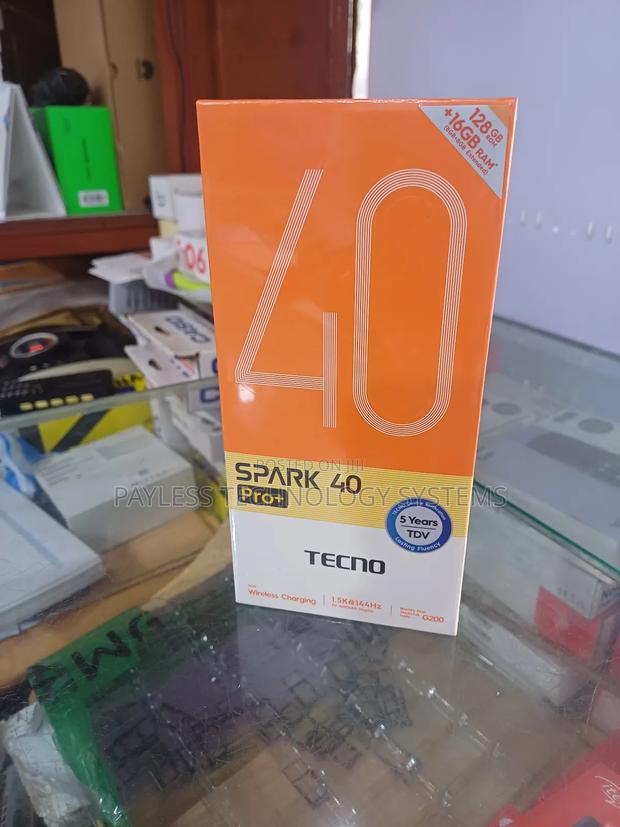 New Tecno Spark 40 Pro+ 128 GB Black photo 2