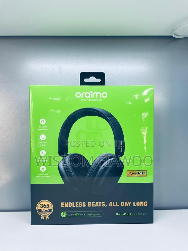 Oraimo Boompop Lite Enc Over-Ear Wireless Headphones · Photo 2