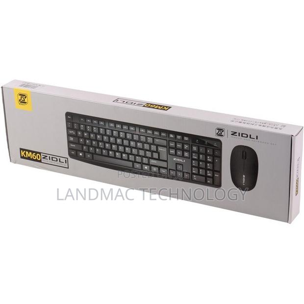Wireless Keyboard and Mouse Km60 Zidli · Photo 3