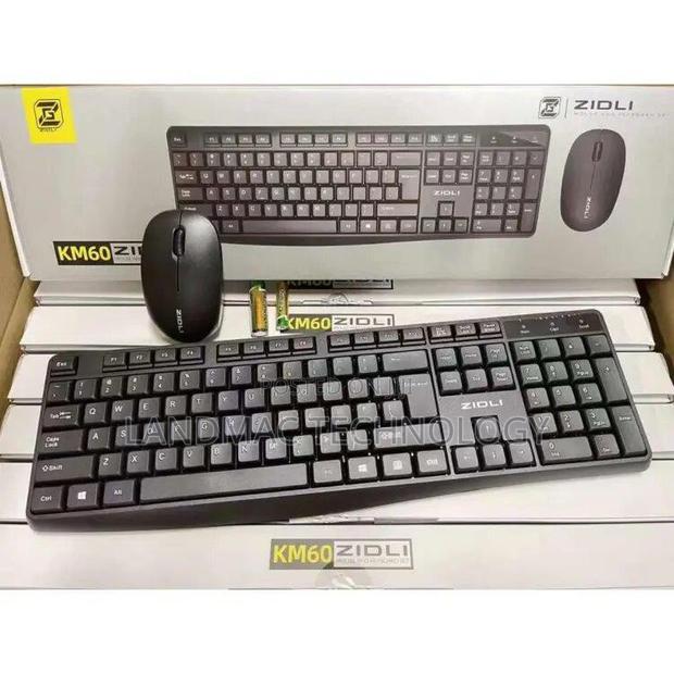 Wireless Keyboard and Mouse Km60 Zidli · Photo 4