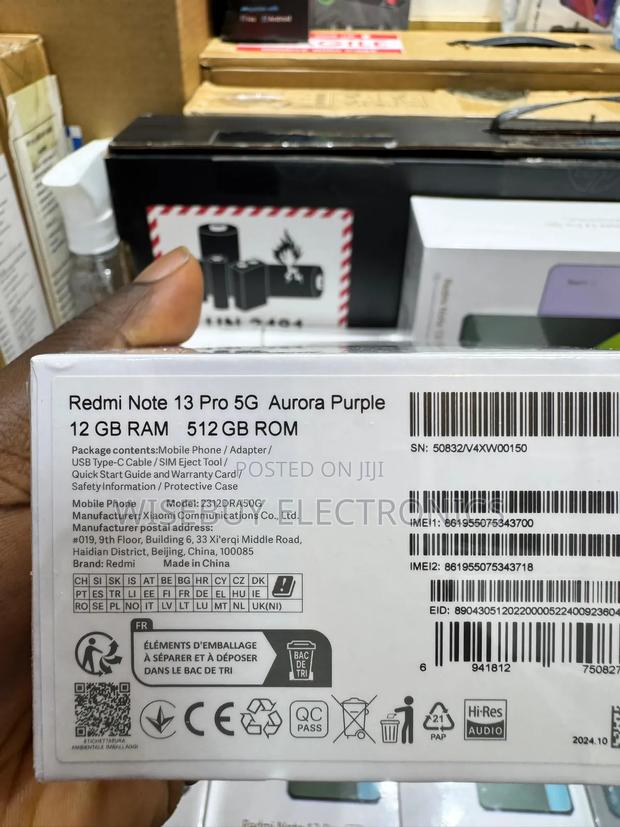 New Xiaomi Redmi Note 13 Pro 5G 512 GB Purple photo 4