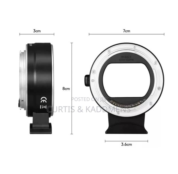 Canon Ef to Rf Adapter by Andoer for Canon R, R6, R5 photo 2