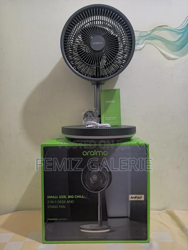 Oraimo Power Turbo 4000mah Portable Folding Fan photo 3
