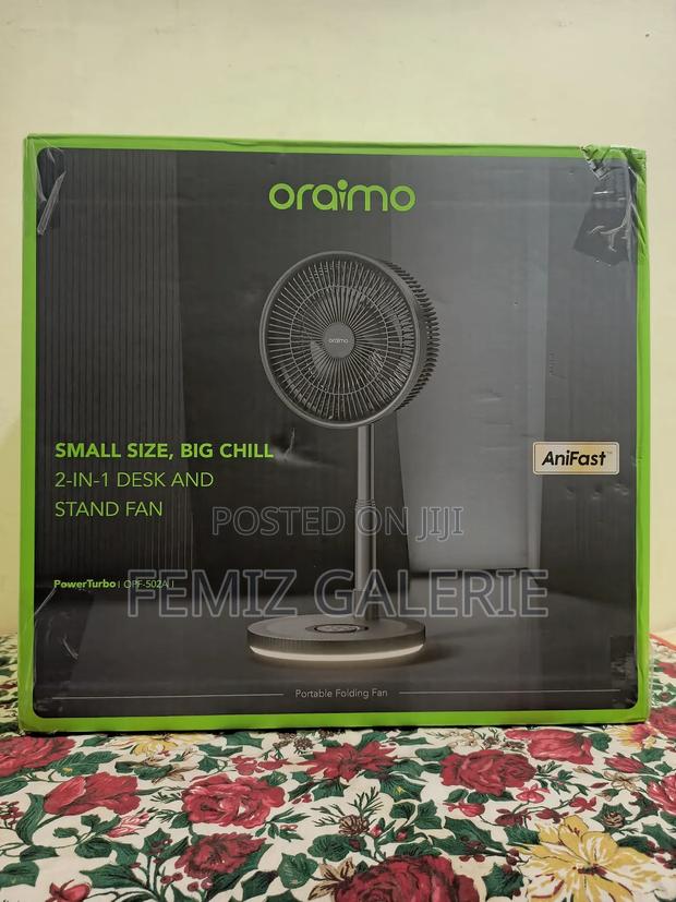 Oraimo Power Turbo 4000mah Portable Folding Fan photo 5