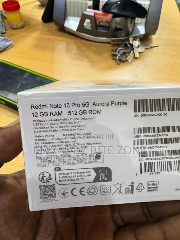 New Xiaomi Redmi Note 13 Pro 5G 512 GB Purple photo 3