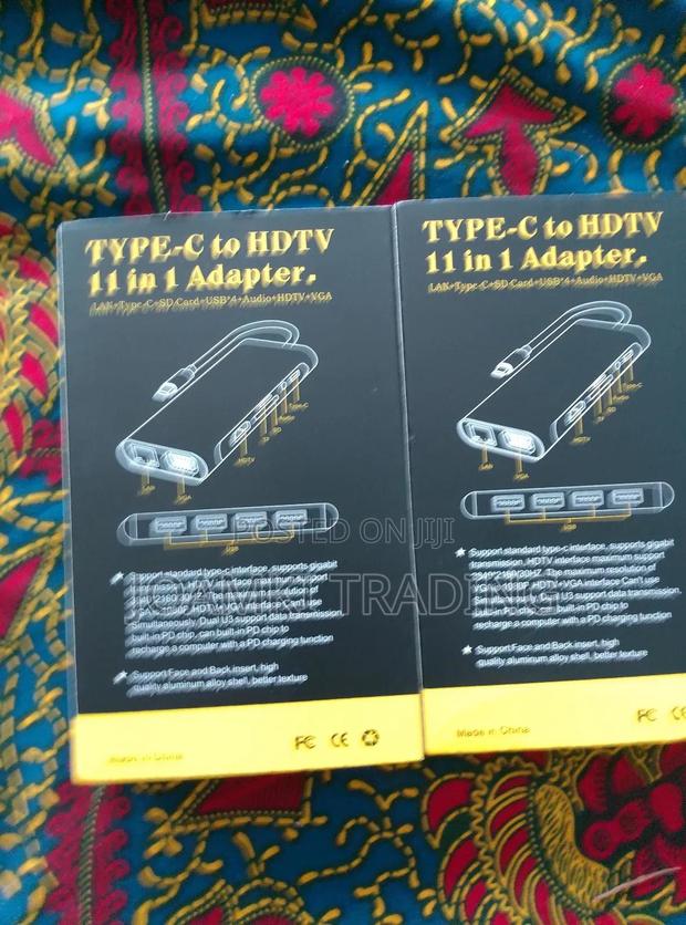 11 in 1 Usb C Hub 3.0 Splitter 4 Laptop, Vga/Hdmi/Rj45/Sd/Pd photo 12