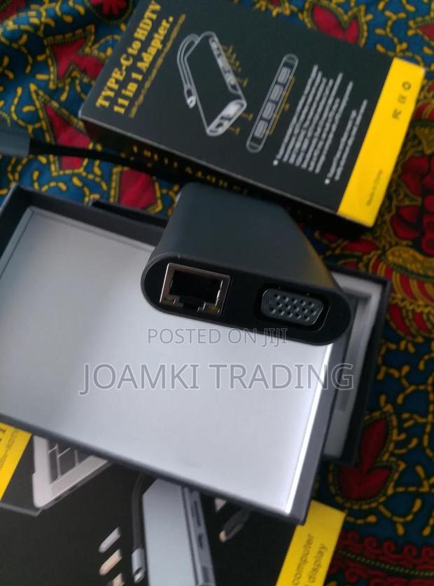 11 in 1 Usb C Hub 3.0 Splitter 4 Laptop, Vga/Hdmi/Rj45/Sd/Pd photo 14