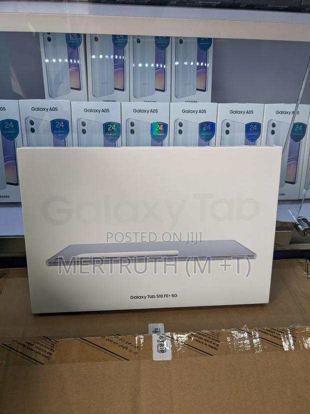New Samsung Galaxy Tab S10 FE+ 256 GB Black