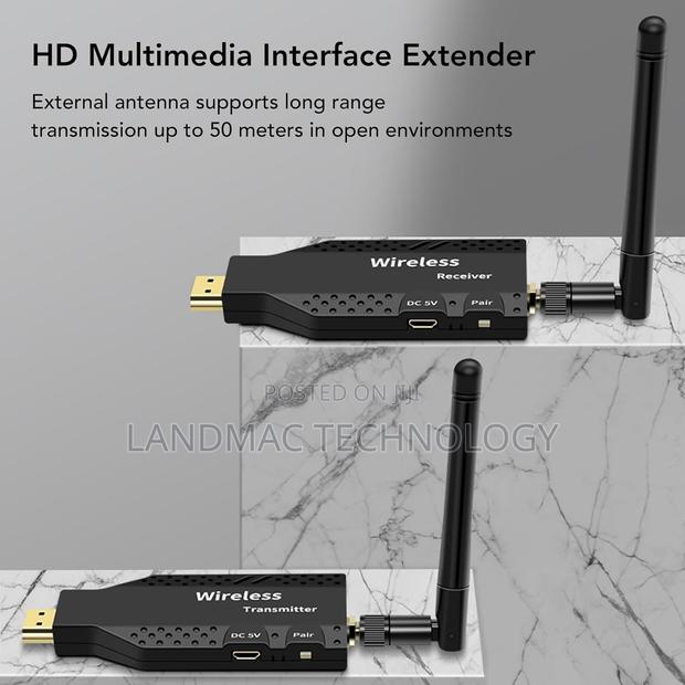 Hdmi Wireless 50 Meters Range Transmitter and Receiver , · Photo 4