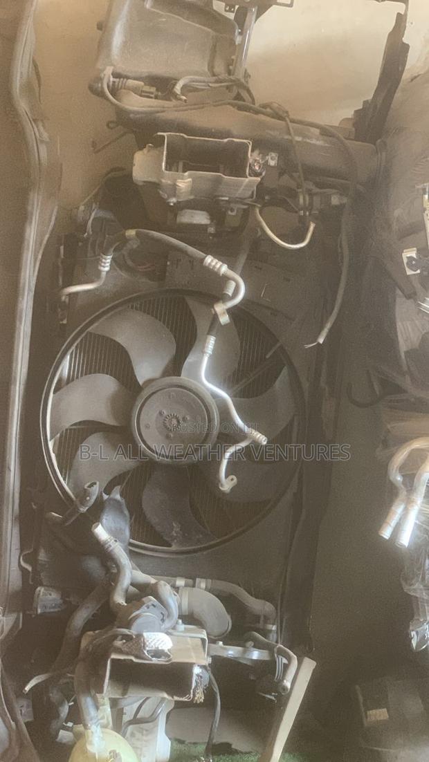 Mercedes Fan and Radiator