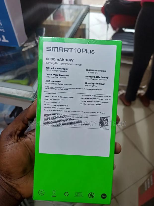 New Infinix Smart 10 Plus 128 GB photo 2
