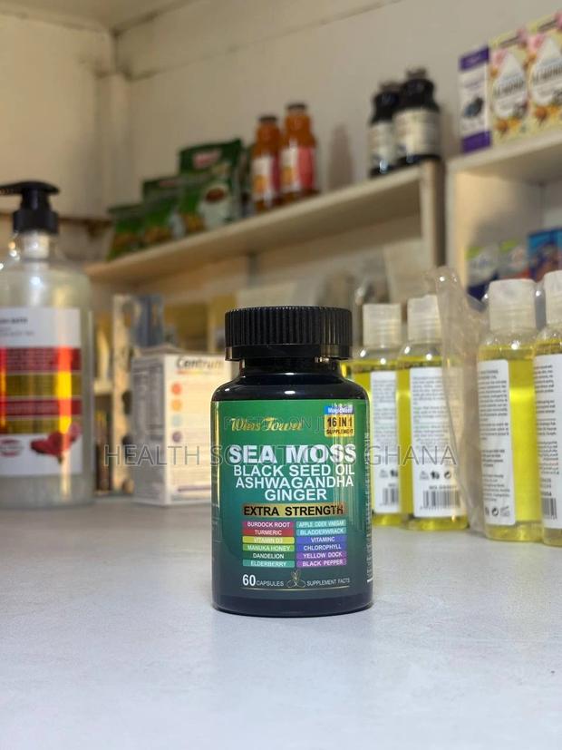 Seamoss Black Seed +Aswangandha Oil · Photo 2