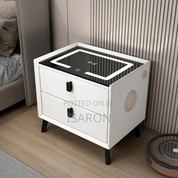 Bedside Luxury Smart Cabinet With Wireless Charging Speaker Inbuilt · Photo 4