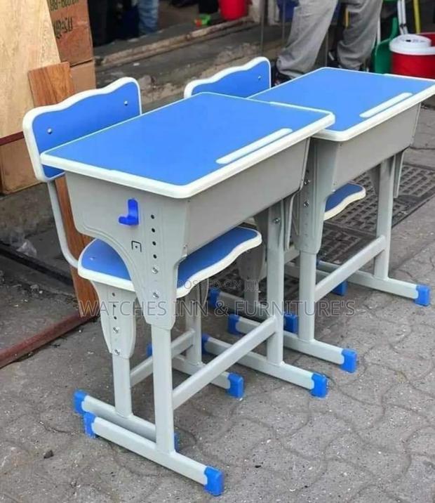 Blue Surface Desk for Schools ( Basic, Secondary, Tertiary ) · Photo 2