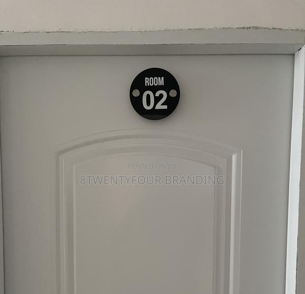 Room Numbers (Acrylic)