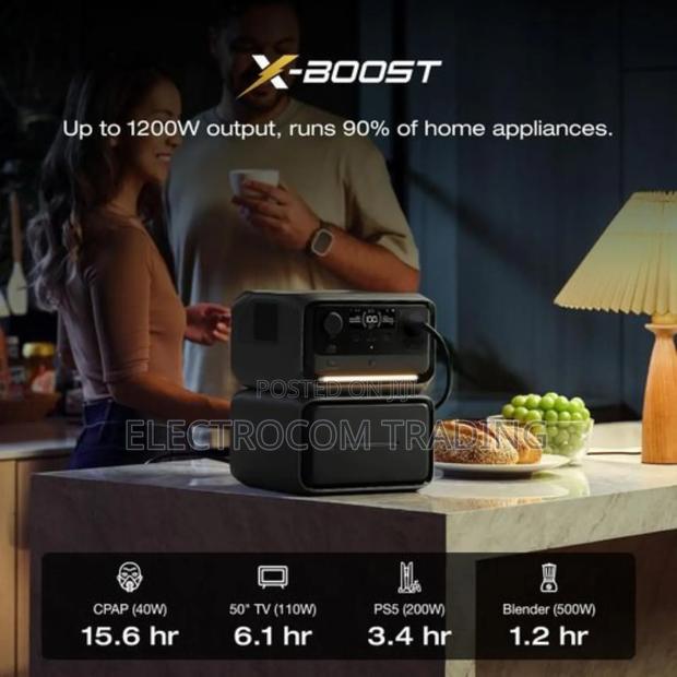 Ecoflow River 3 Max Plus Powerstation, 858wh, 600w Output photo 4
