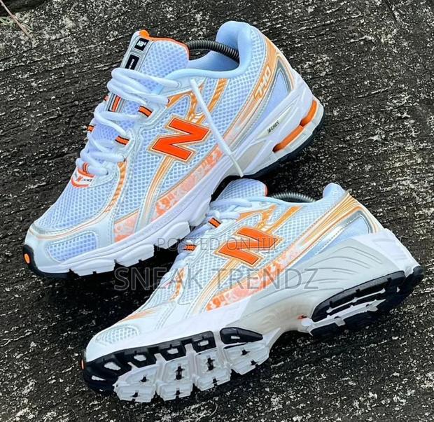 New Balance 740 Whiteorange · Photo 4