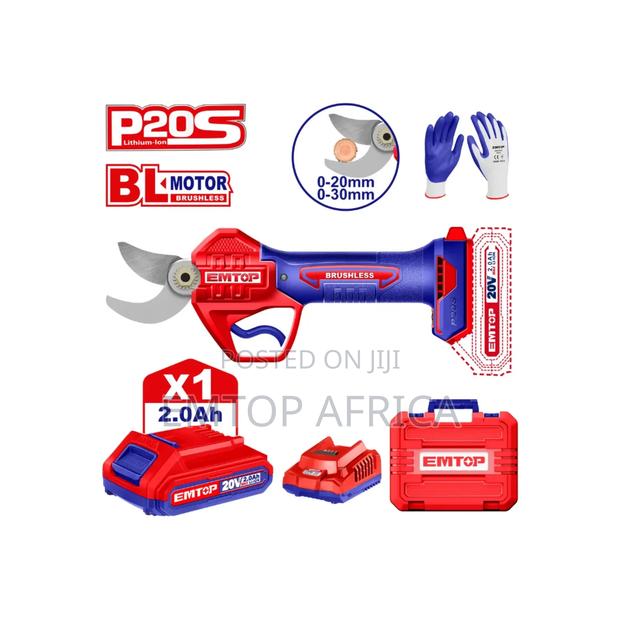 Elsl203051 Brushless Pruner | 20/30mm Cut P20s Battery 20v