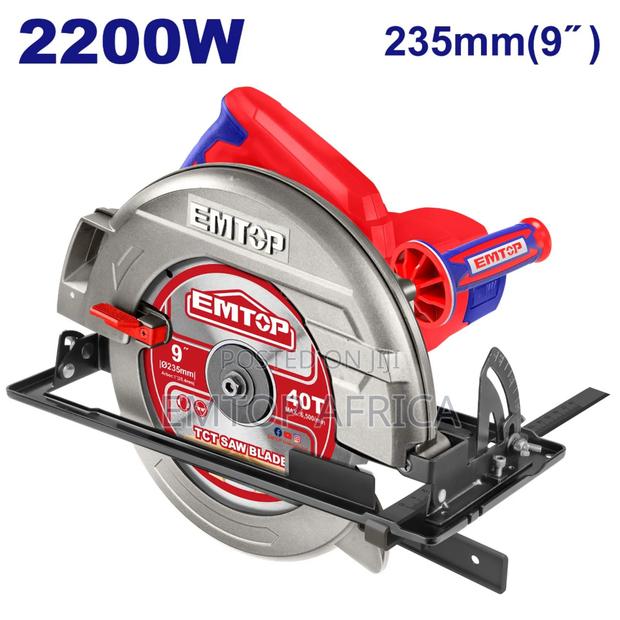 Ecsw2351 2200w Circular Saw | 80mm Deep Cut 4300 RPM 235mm