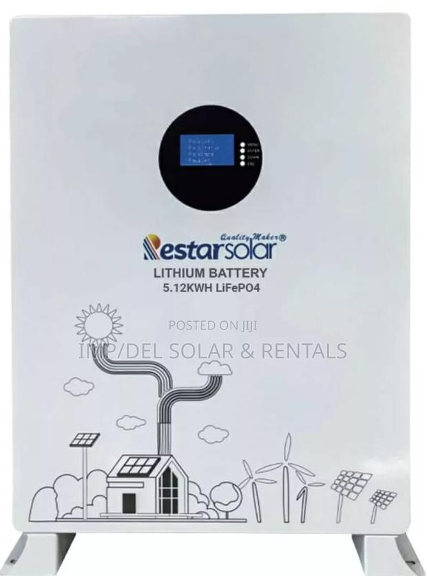 Solar Lithium Battery 5.12kwh 51.2v 100ah · Photo 2