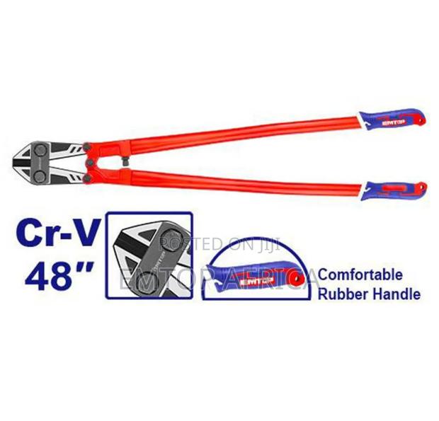 Ebcr4801 48" Bolt Cutter Cr-v Blade TPR Grip Heavy Duty