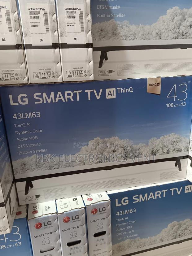 LG 43"(43lm63) Smart Satellite Digital Led TV · Photo 3