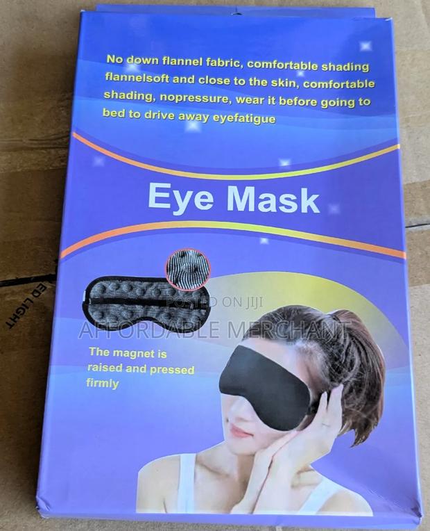 Sleep Mask//Eye Mask Black · Photo 3